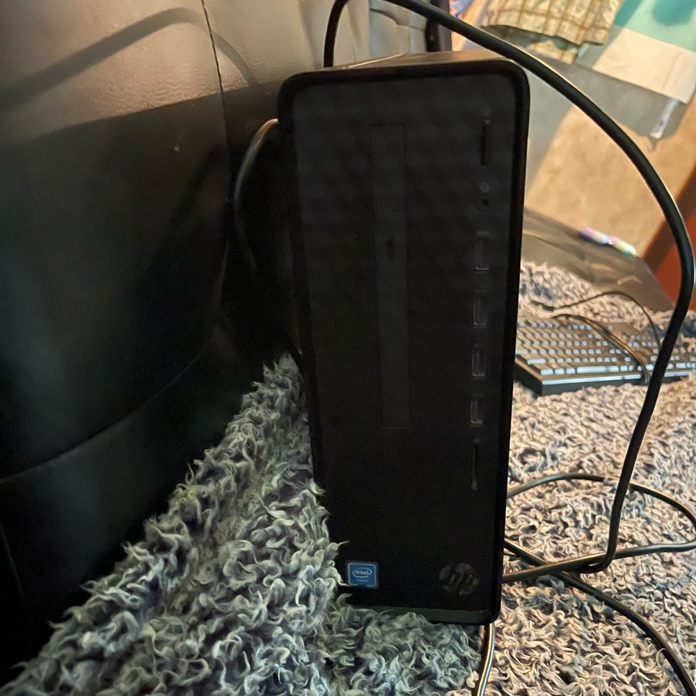 Hp slim desktop computer, key board , mouse